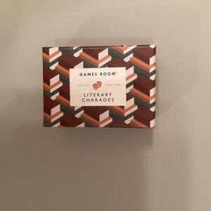 Games Room Literary Chardes game